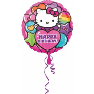 👉 Folieballon meisjes Amscan Hello Kitty Happy Birthday 43 Cm 26635294430
