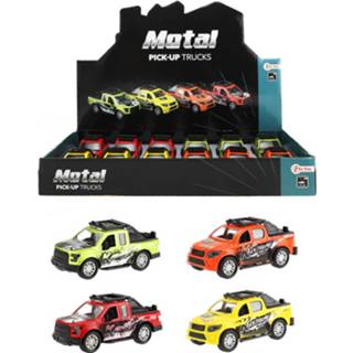👉 Metaal Toi Toys Pick-up Truck 10cm 8714627208528