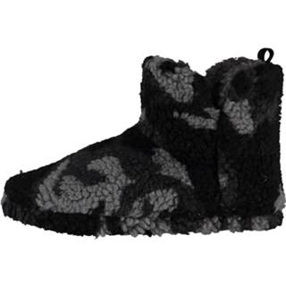 👉 Hoge pantoffel antraciet jongens kinderen Pantoffels/sloffen Army Maat 27-28 - Sloffen 8720576664711