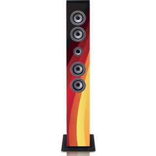 👉 Luidspreker Ices Ibt-6 Deutschland - Speaker Toren Met Bluetooth, Fm Radio, Usb- En Sd Speler Duitse Vlag 8711902040231