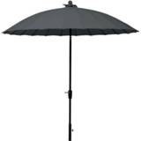 👉 4-seasons Stokparasol Shanghai 300 Cm Charcoal 8718144525694