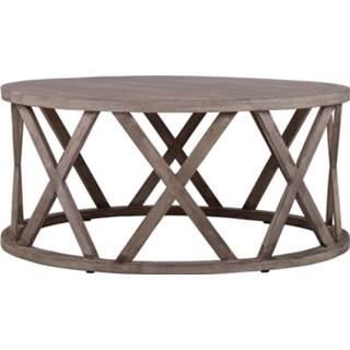 👉 Salontafel bruin mannen Womo-design Salontafel, Bruin, Ø 100x45 Cm, Gemaakt Van Mangohout 4064649034419