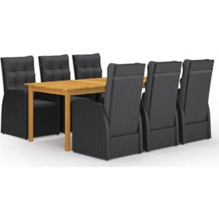 👉 Tuinset zwart active 7-delige 8720286339374