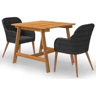 👉 Tuinset zwart active 3-delige 8720286335895