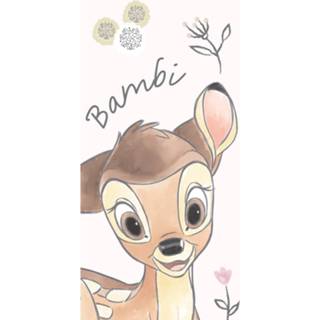 👉 Strandlaken katoen Disney Bambi - 70 X 140 Cm 4250282962336