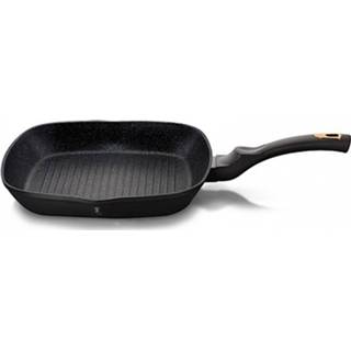 👉 Grillpan zwart rose RVS Berlinger Haus Black 2,1 Liter 28 Cm 5999056781696