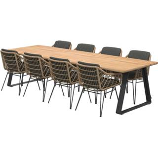 👉 Terrasstoel 4 Seasons Cottage Tuinstoel/basso Tuintafel 300x100 Cm. 6090329414484