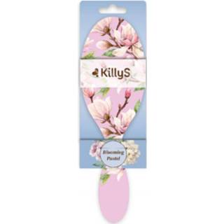 👉 Haarborstel pastel roze Bloeiend Magnolia 3031445003377