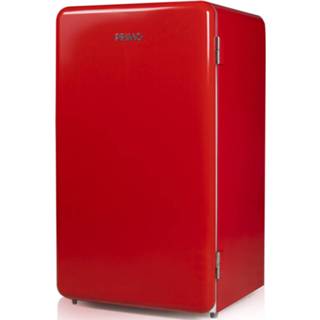 👉 Koelkast rood Primo Pr109rkr Retro - Tafelmodel 93l F 5411397150745