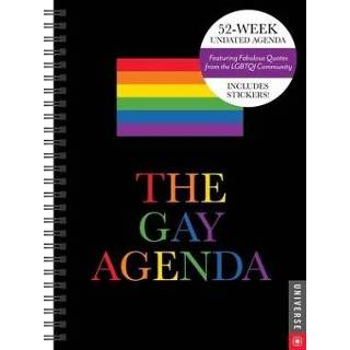 👉 Agenda engels The Gay Undated Calendar 9780789337559