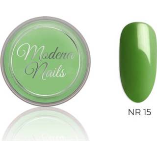 Groen acryl One Size Modena Nails - 15 8720246149494