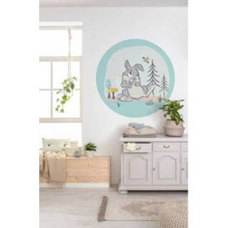 👉 Muursticker zwart Komar Dots Bambi Thumper 4055065180446