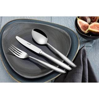 👉 Bestekset zilver 6 persoons 24 delig Tulip 8717399036375