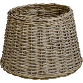 👉 Lampenkap bruin One Size 45x28 cm wicker 8719883823935