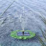 👉 Solar fonteinpomp drijvend lotusblad
