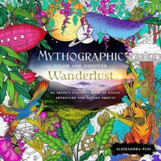 👉 Engels Mythographic Color and Discover: Wanderlust 9781250276469