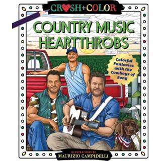 👉 Engels Crush and Color: Country Music Heartthrobs 9781250276513