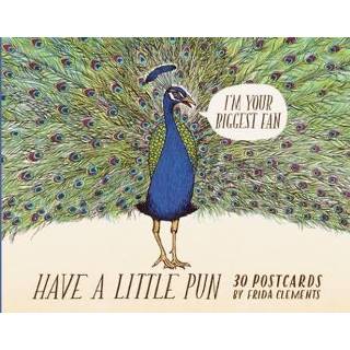 👉 Postkaart engels Have a Little Pun: 30 Postcards 9781452171388