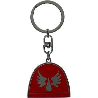 👉 Sleutelhanger unisex hoofdmateriaa metaal meerkleurig Warhammer 40.000 - Blood Angels 3665361053613