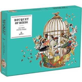 👉 Boeket Bouquet Of Birds 750 Piece Shaped Puzzle - Ben Giles 9780735364806