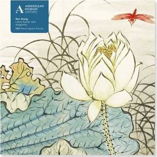 Adult Jigsaw Puzzle Ashmolean: Ren Xiong: Lotus Flower And Dragonfly (500 Pieces) 9781839644627