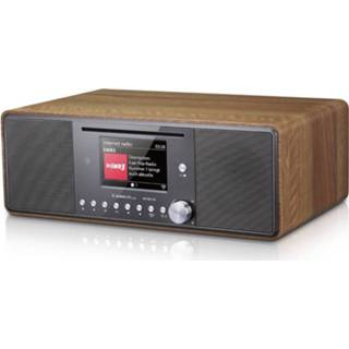 👉 Draagbare radio walnut DAB+ nederlands Albrecht: DR895 CD Hybride - Walnoot 4032661278968