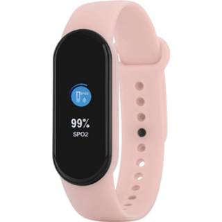 Smartwatch siliconen Color-Roze roze Marea nude rubberen band B57007/8 8433269133059