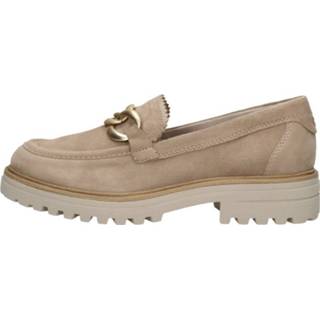 👉 Moccasins suède vrouwen taupe Tamaris - Moccasin 2600044113780
