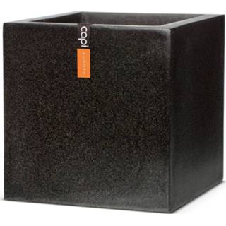 👉 One Size zwart Pot vierkant VI 80x80x80 8716443139079