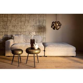 👉 Kruk IJzer goud One Size Reddick Ronde 47 x 45,5 50 cm Set van 2 8720014602367