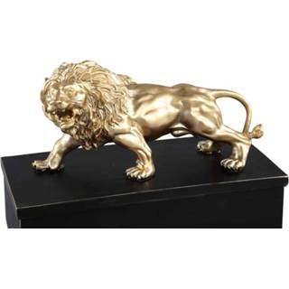 👉 Opbergdoos goud One Size Lionel Opbergdoosje Leeuw 19,5 x 9 14 cm Poly 8720014533180