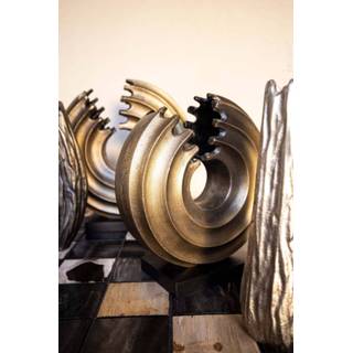 👉 Vaas aluminium zilver One Size Waster H32 x Ø9 cm 8720014605962