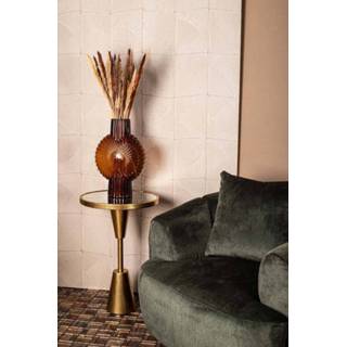 👉 Vaas bruin glas One Size Zugar Ronde 22 x 10,5 32 cm 8720014597397