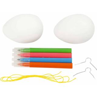 👉 Knutselset One Size GeenKleur Hangers Paaseieren 5712854369282