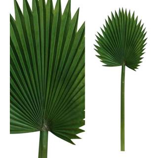 👉 Groen One Size Leaves Plant Fan Palm Kunstblad 35 x 34 94 cm 8720014201997