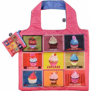 👉 Cupcake polyester One Size Color-Roze Any Bags opvouwbare shopper 48 cm 4260394911054