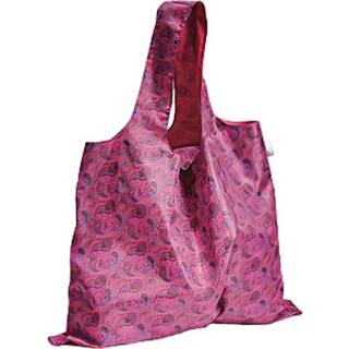 👉 Boodschappentas roze polyester XL One Size Color-Roze Cedon paisley 59 x 48 cm 4048809023598
