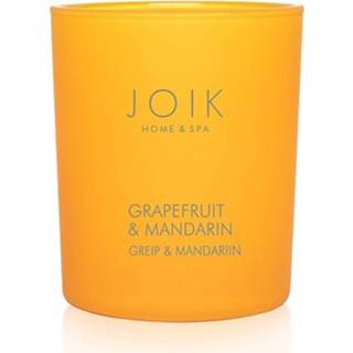 👉 Geurkaars oranje glas One Size Color-Oranje mannen Joik Grapefruit & Mandarin 150 gram 4742578005105