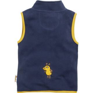 👉 Bodywarmer fleece 98 Color-Blauw Playshoes Muis junior navy maat 4010952507164