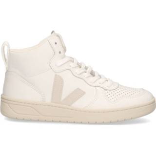 👉 Wit leather rubber active VEJA V-15 White 3611820133778