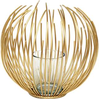 👉 Goud metaal One Size Wire Partylight – Ø 17.5 cm 6090456748711