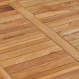 👉 Terrastafel teakhout One Size GeenKleur Tuintafel 80x80x80 cm massief 8719883862941