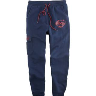 👉 Trainingsbroek blauw mannen m donkerblauw Superman - Trainingsbroeken 4064854328464