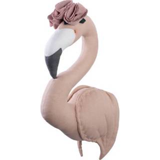 👉 Dierenkop active Love me decoration flamingo - met kroon