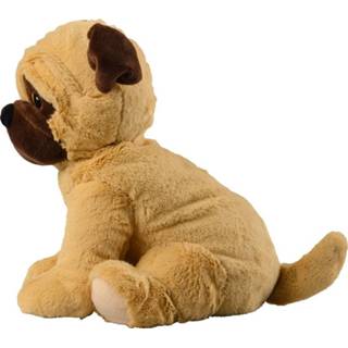 👉 Magnetron One Size meerkleurig kinderen Warmte/magnetron opwarm knuffel mopshond - Dieren cadeau artikelen voor Heatpack 4260394915052