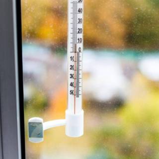 👉 Thermometer One Size wit Orange85 Buiten - Draadloos Raamthermometer 8720663542755