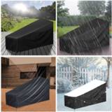 Schommelstoel zwart active Kingsleeve Beschermhoes - voor Schommelstoel/ Ligbed/ Tuinstoel 160 x 75 60 cm 6011607964910