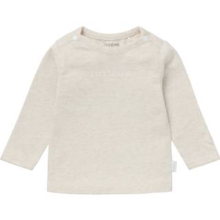 Longsleeve katoen zomercollectie e mouwen oatmeal Noppies Hester Mt. 74 8719788698348