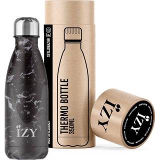 👉 Thermosfles zwart RVS One Size Color-Zwart IZY Design Collection 500 ml 7442156022063