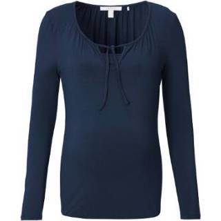 👉 Esprit  Overhemd met lange mouwen Nacht Blauw - Gr.XXL